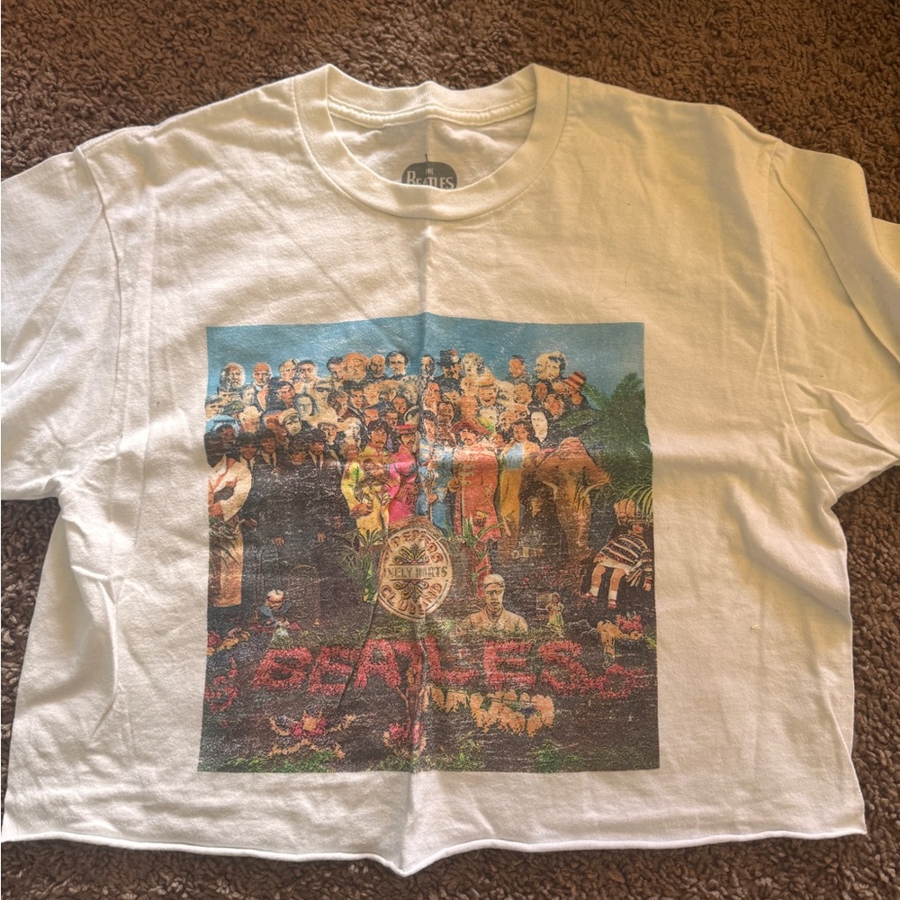 The Beatles Colorful Graphic Tee